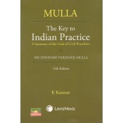 Mulla's The Key to Indian Practice [CPC] For LL.B by Sir. Dinshaw Fardunji Mulla